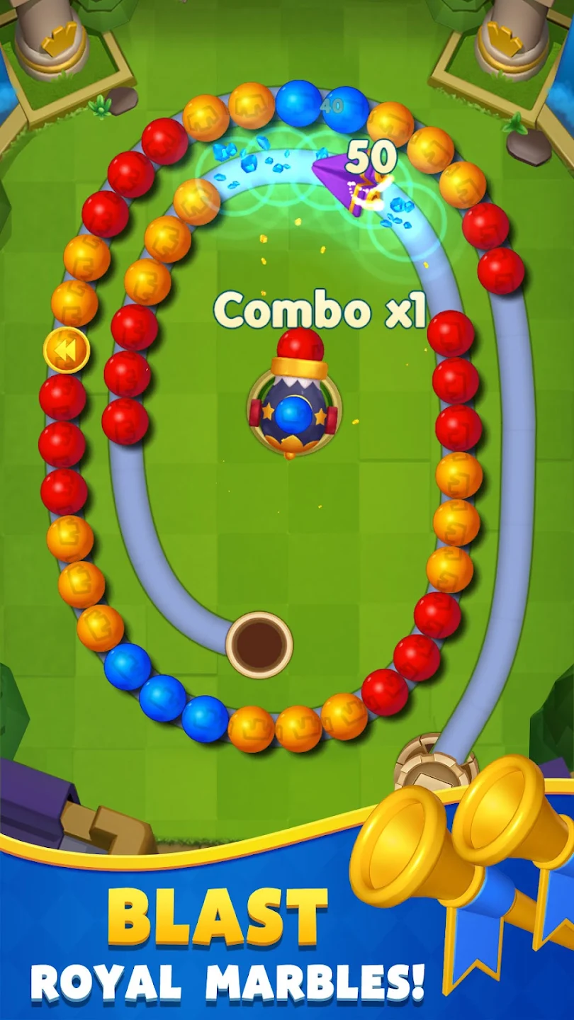 Marble Crush Blast screenshot 2